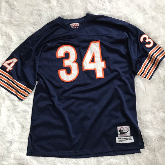 mitchell and ness walter payton jersey